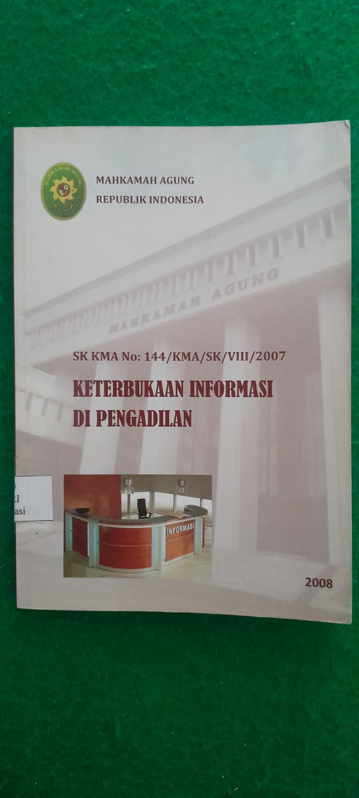 KETERBUKAAN INFORMASI DI PENGADILAN